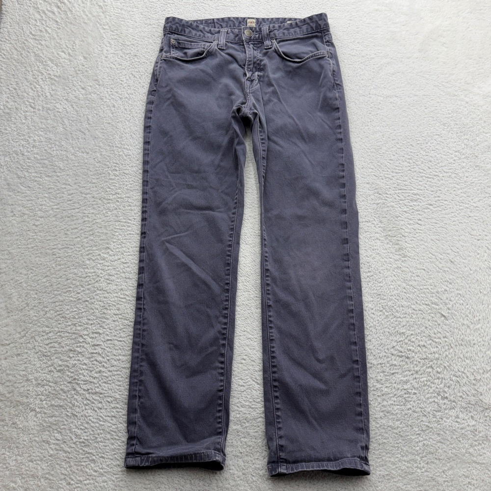 Agave Denim No 11 Classic Orofino Jeans Mens 30x30 Made in USA‎ Grey Purple 1130